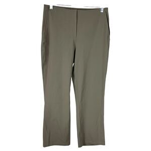 Lululemon Smooth Fit Pull-On High-Rise Cropped Pants Nomad Women's Size 10 EUC